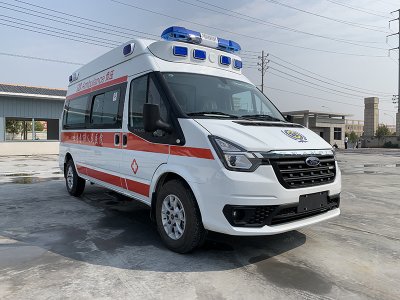 福特新世代V348長軸高頂監護型負壓救護車